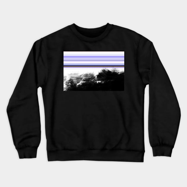 Abstract landscape digital painting Crewneck Sweatshirt by Recreation